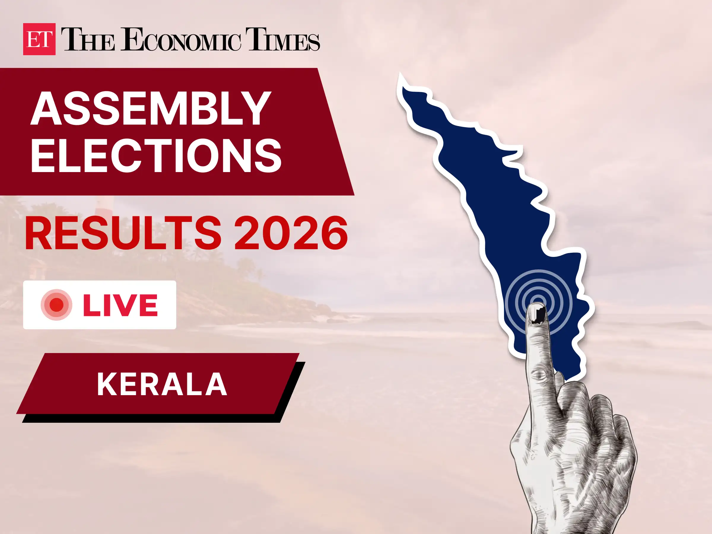 Kerala elections 2026 result News Live: CM Pinarayi Vijayan trailing in Dharmadam in early trends