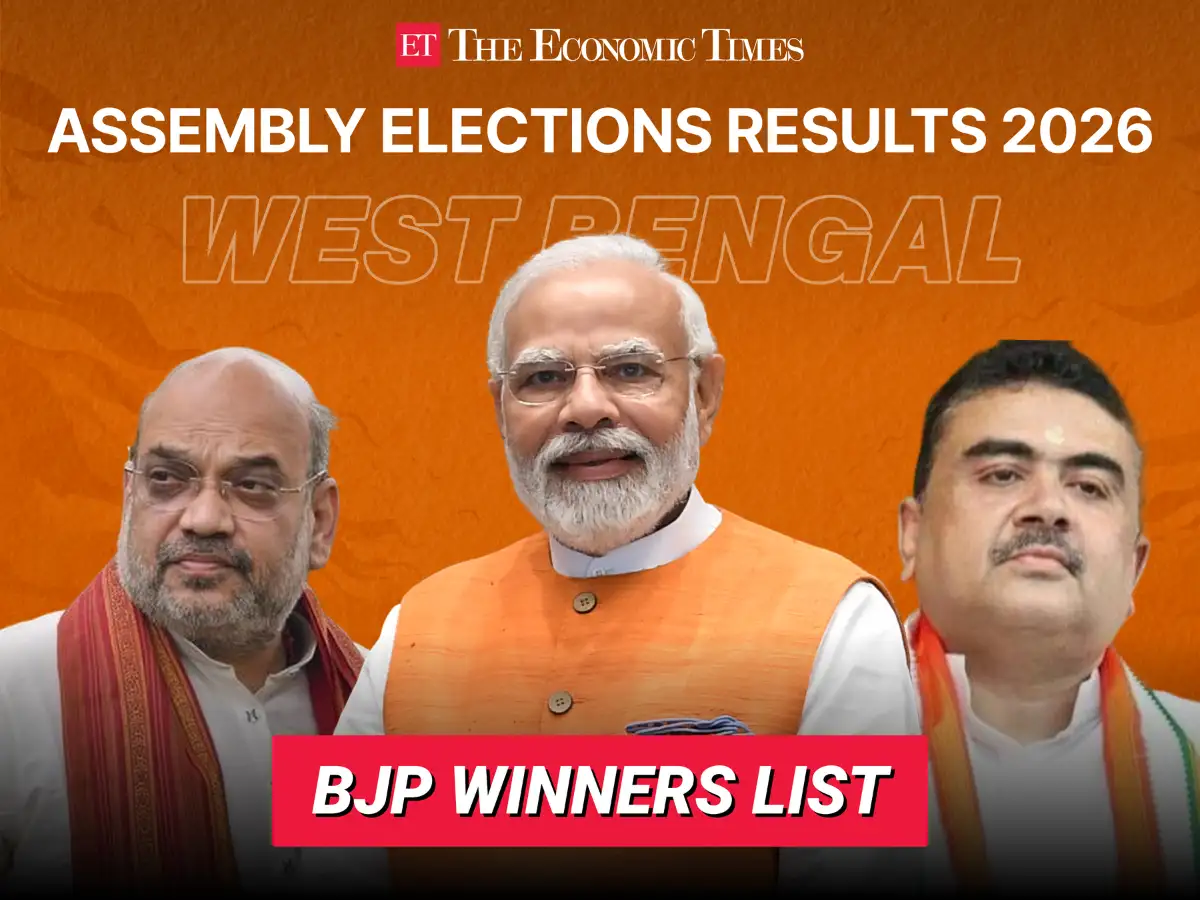 WB BJP Winners List: Bharatiya Janata Party winners in West Bengal Assembly Election 2026