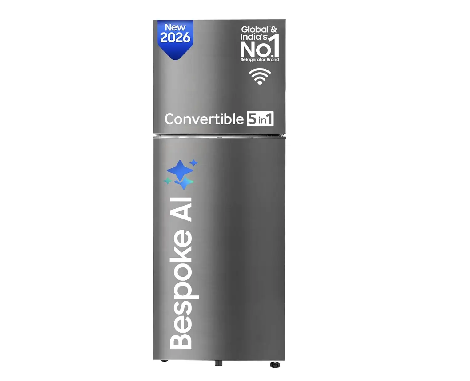 Image for Samsung350L3StarConvertible5-in-1DigitalInverterWiFiBespokeAIRefrigerator