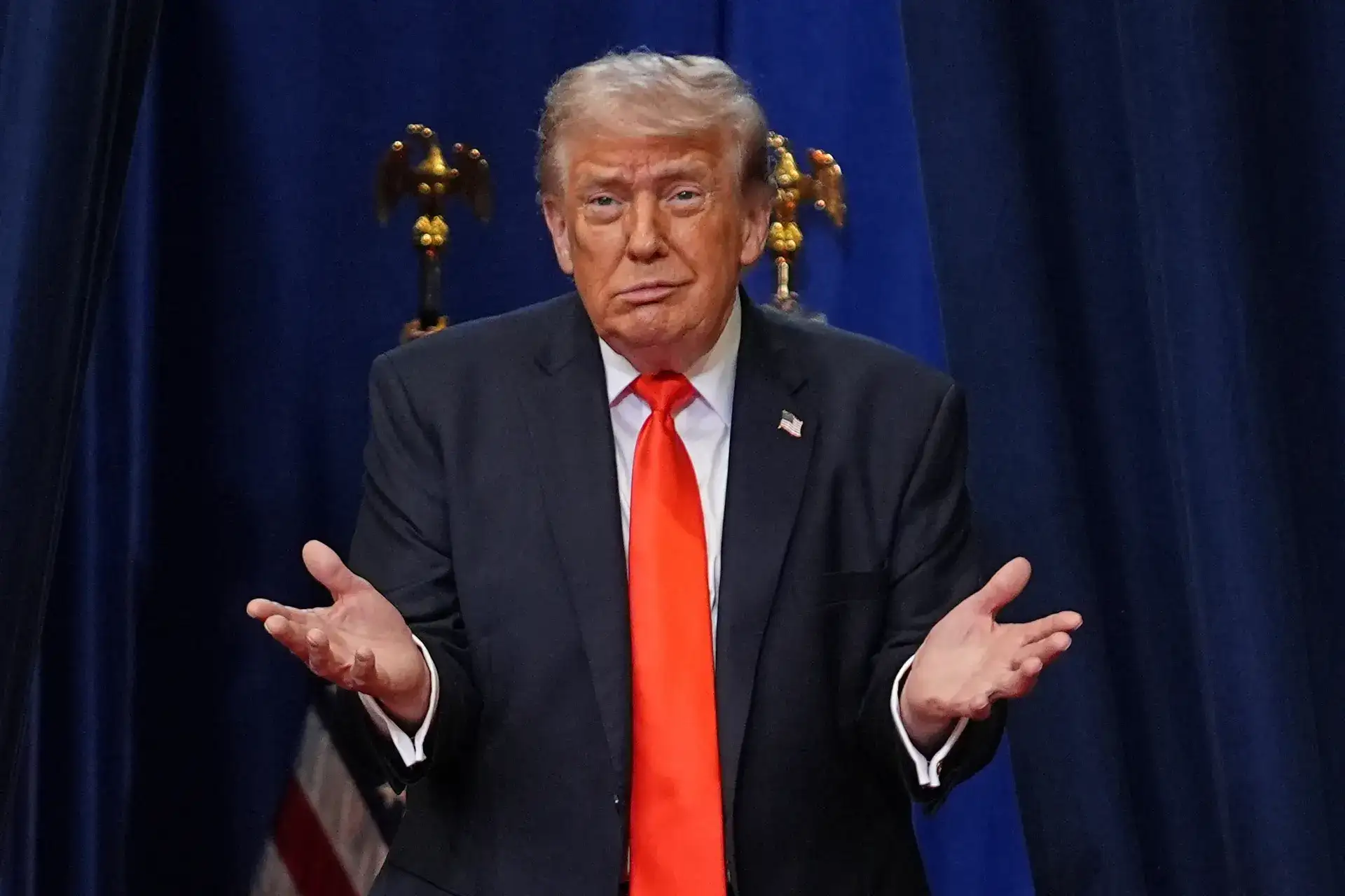 Trump warns Iran would be 'blown off the face of the Earth' if Tehran attacks US vessels in Strait of Hormuz