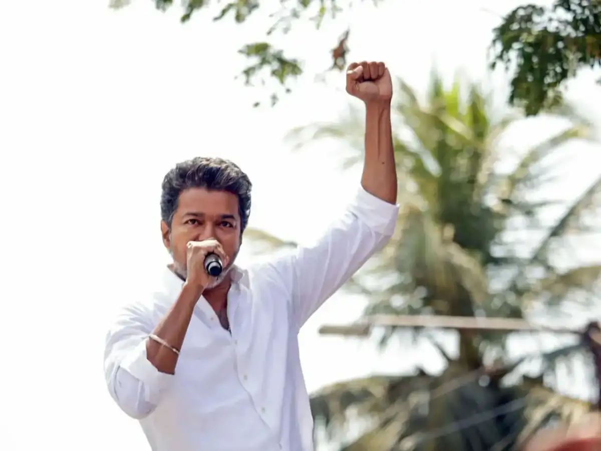 Vijay chairs meeting of TVK MLAs after 108-seat victory in Tamil Nadu polls