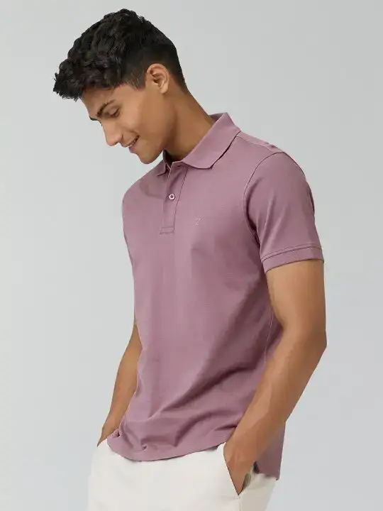 Image for XYXX-PoloCollarPureCottonT-shirt