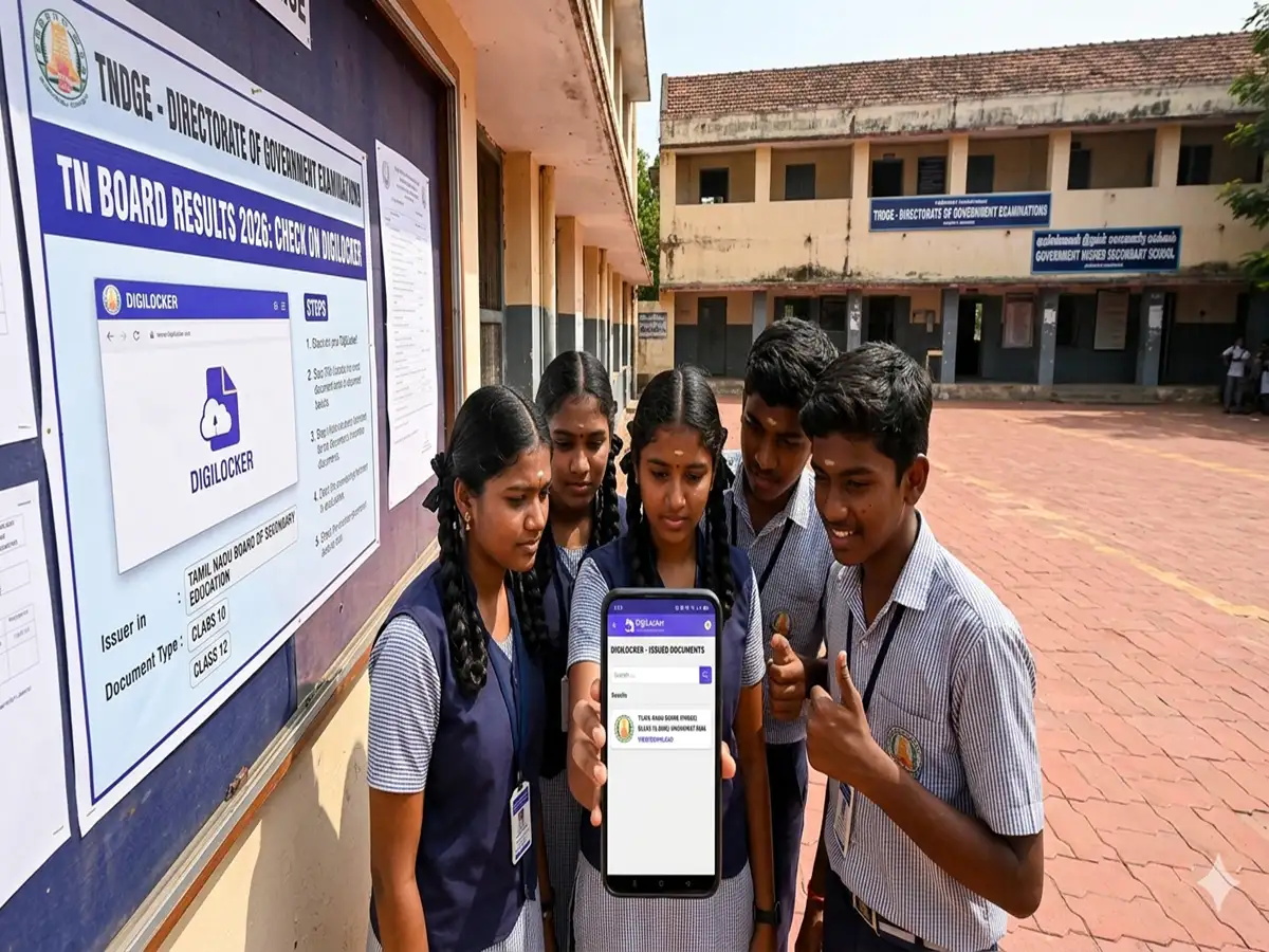 tnresults.nic.in Tamil Nadu 12th HSE Results 2026: Alternative ways to check scores if main website is not working