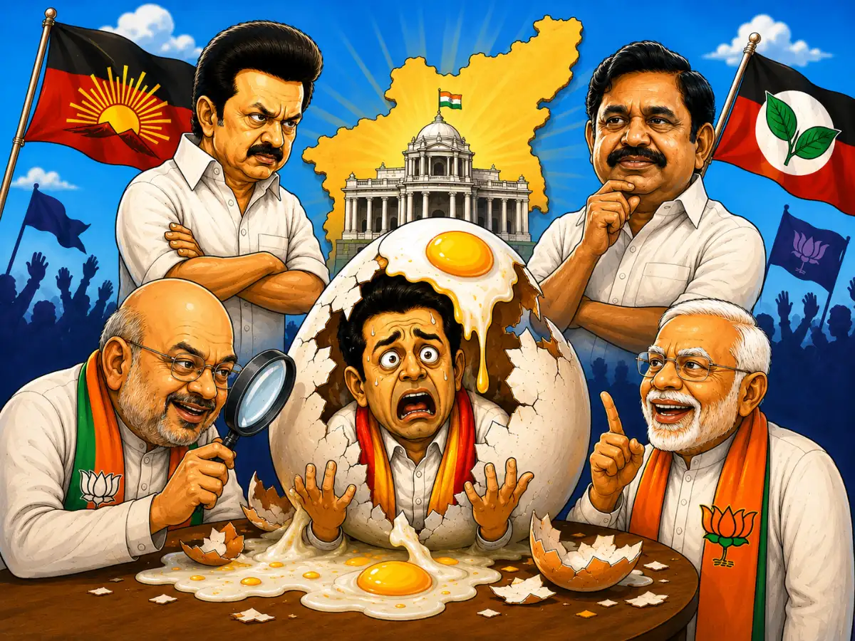 Twist in Tamil Nadu: BJP leader says Congress will have 'egg on its face' amid questions over who will form the govt