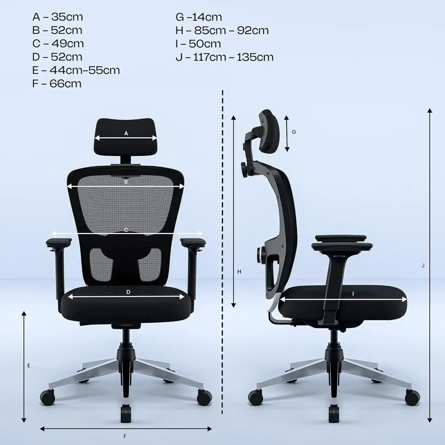Image for GreenSoulJupiterProErgonomicOfficeChairforWork