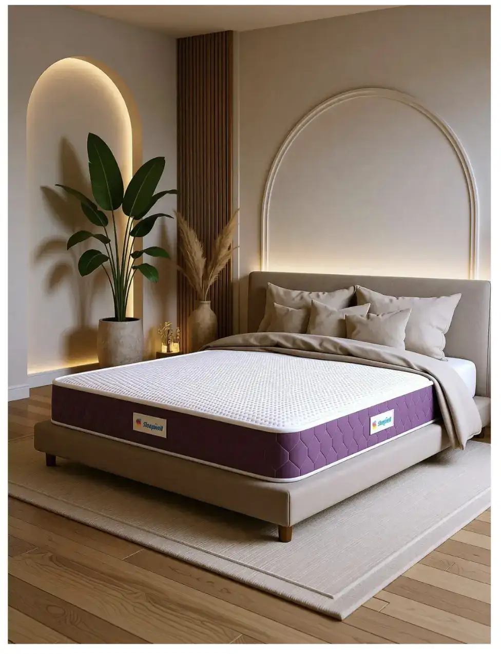 Image for SleepwellOrthopedic%2CImpressionMemoryFoamAnti-Microbial6inchKingMemoryFoamMattress
