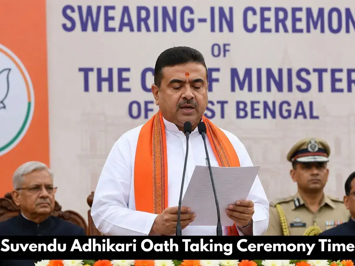 Suvendu Adhikari oath-taking ceremony date and time: When will BJP’s first West Bengal CM take oath?