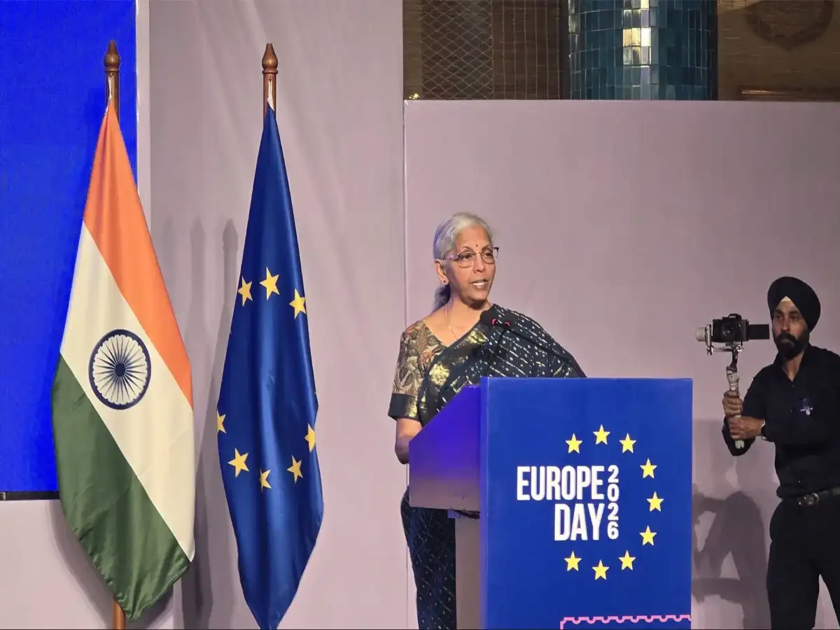 India-EU strategic partnership gained decisive new momentum, says Nirmala Sitharaman at Europe Day 2026