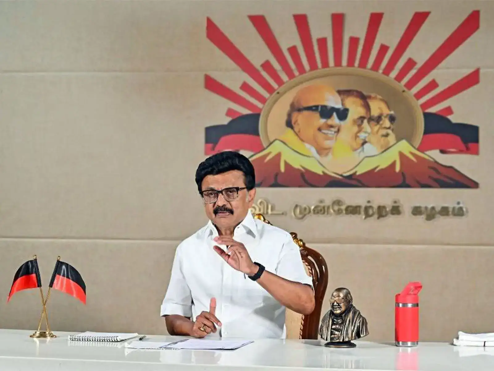 DMK welcomes TVK-led government in Tamil Nadu, says support by parties avoided a 'critical crisis'