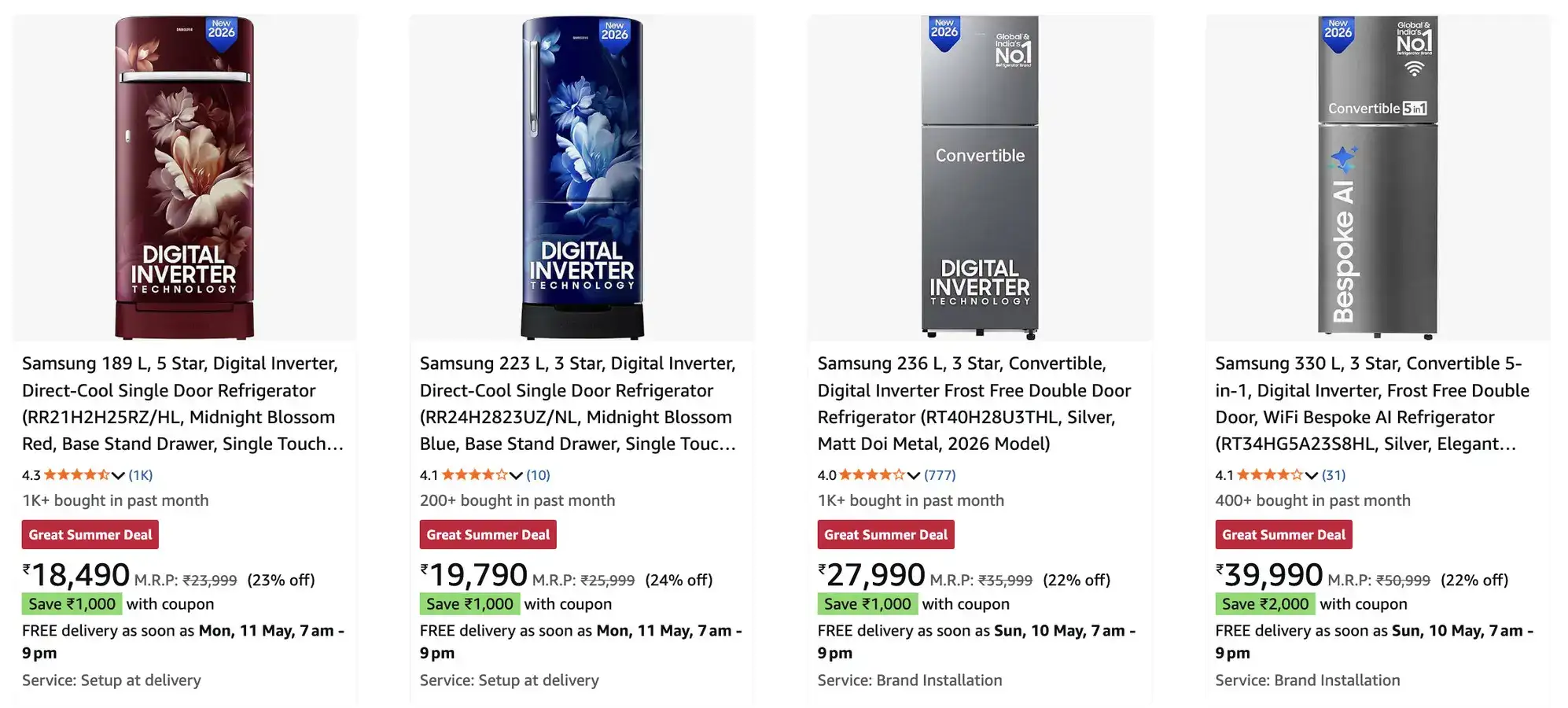 Image for SamsungRefrigerators
