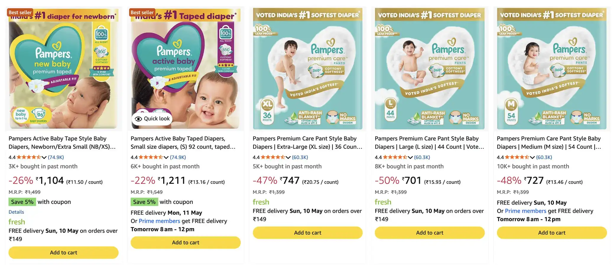 Image for Pampers