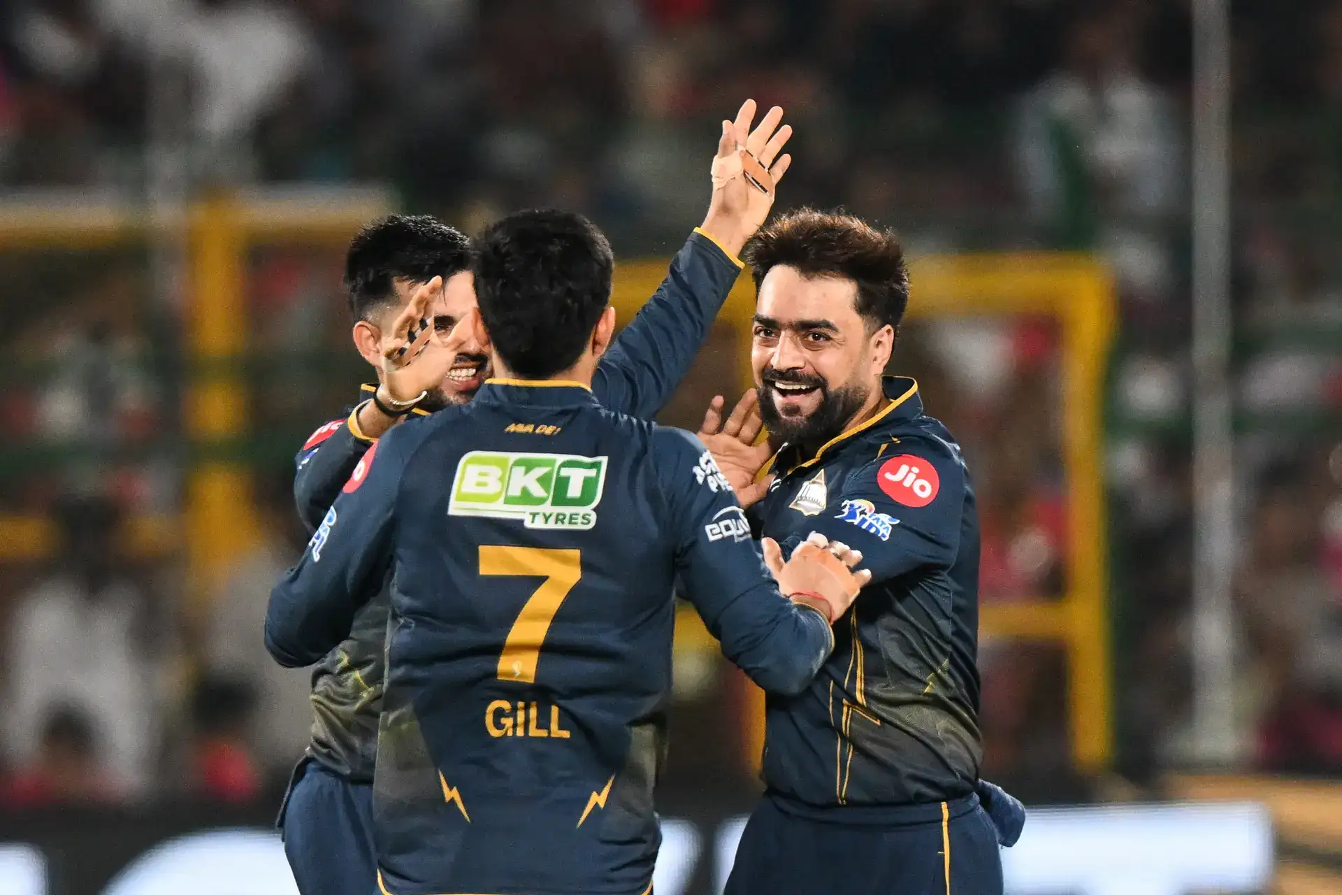Rashid Khan spins out Rajasthan in 77-run win for Gujarat in IPL