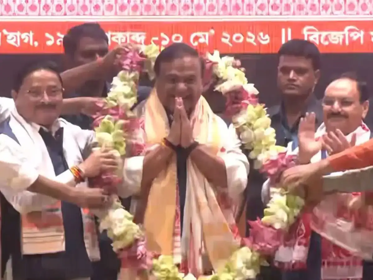 Himanta Biswa Sarma elected as NDA Legislature Party leader in Assam, set to take oath as CM on May 12