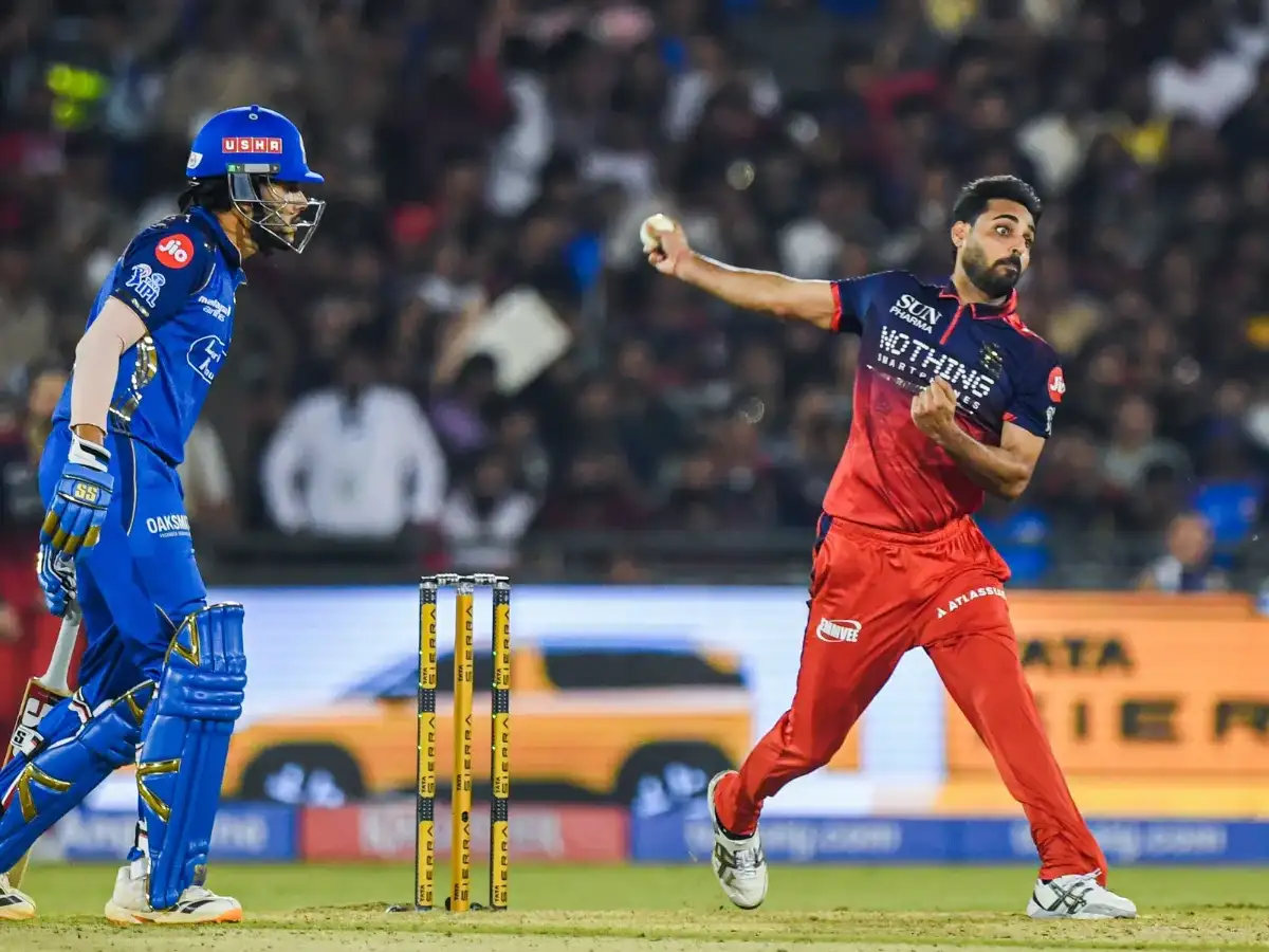 IPL 2026: Bhuvneshwar Kumar takes sixth three-wicket haul of season, leads Purple Cap race with 21 wickets