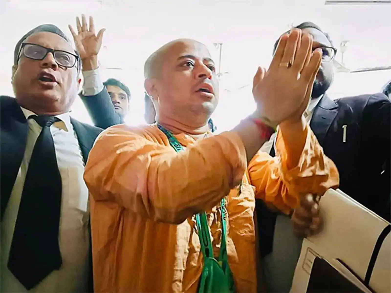 Bangladesh HC rejects bail plea of Hindu monk Chinmoy Das