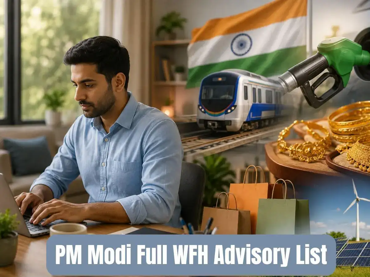 PM Modi Work From Home News: From gold to petrol, full list of 14 dos and don’ts he has asked Indians to follow apart from WFH