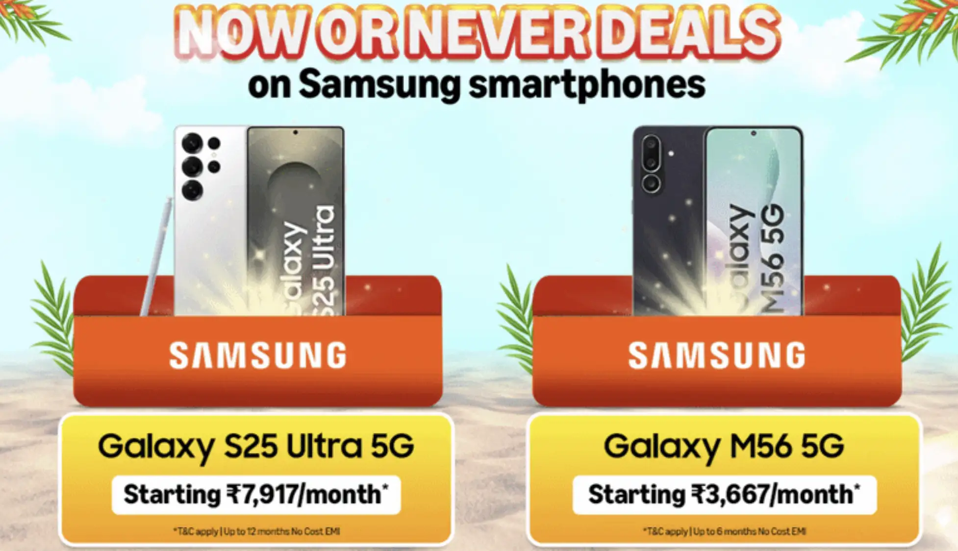 Image for NoworNeverDealsonSamsungSmartphones