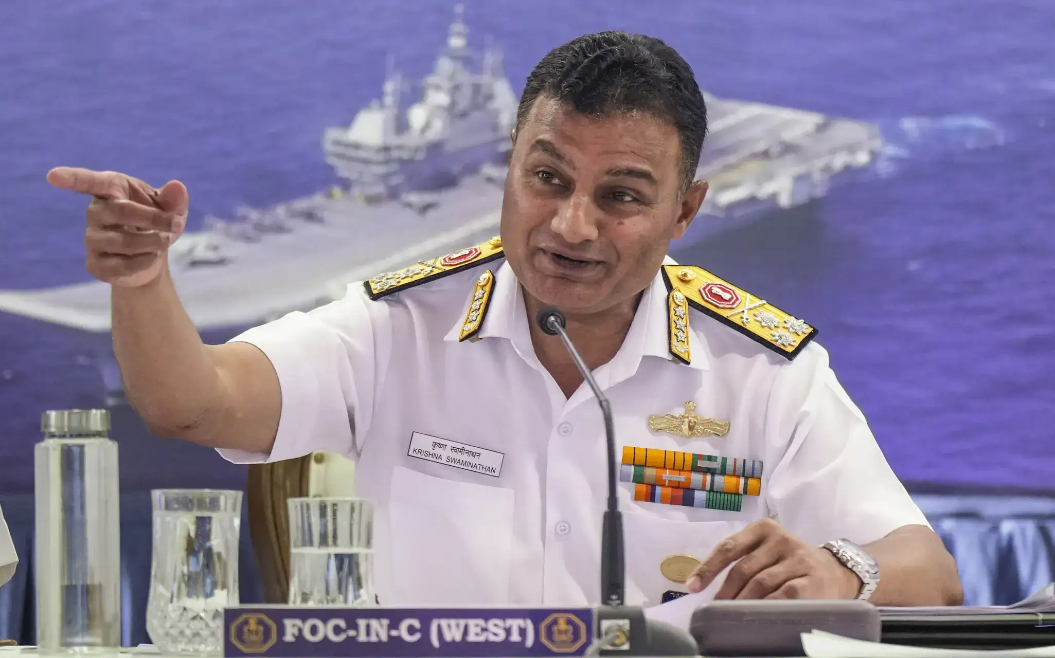 India ready to quell any misadventure from across the border: Navy chief designate Swaminathan