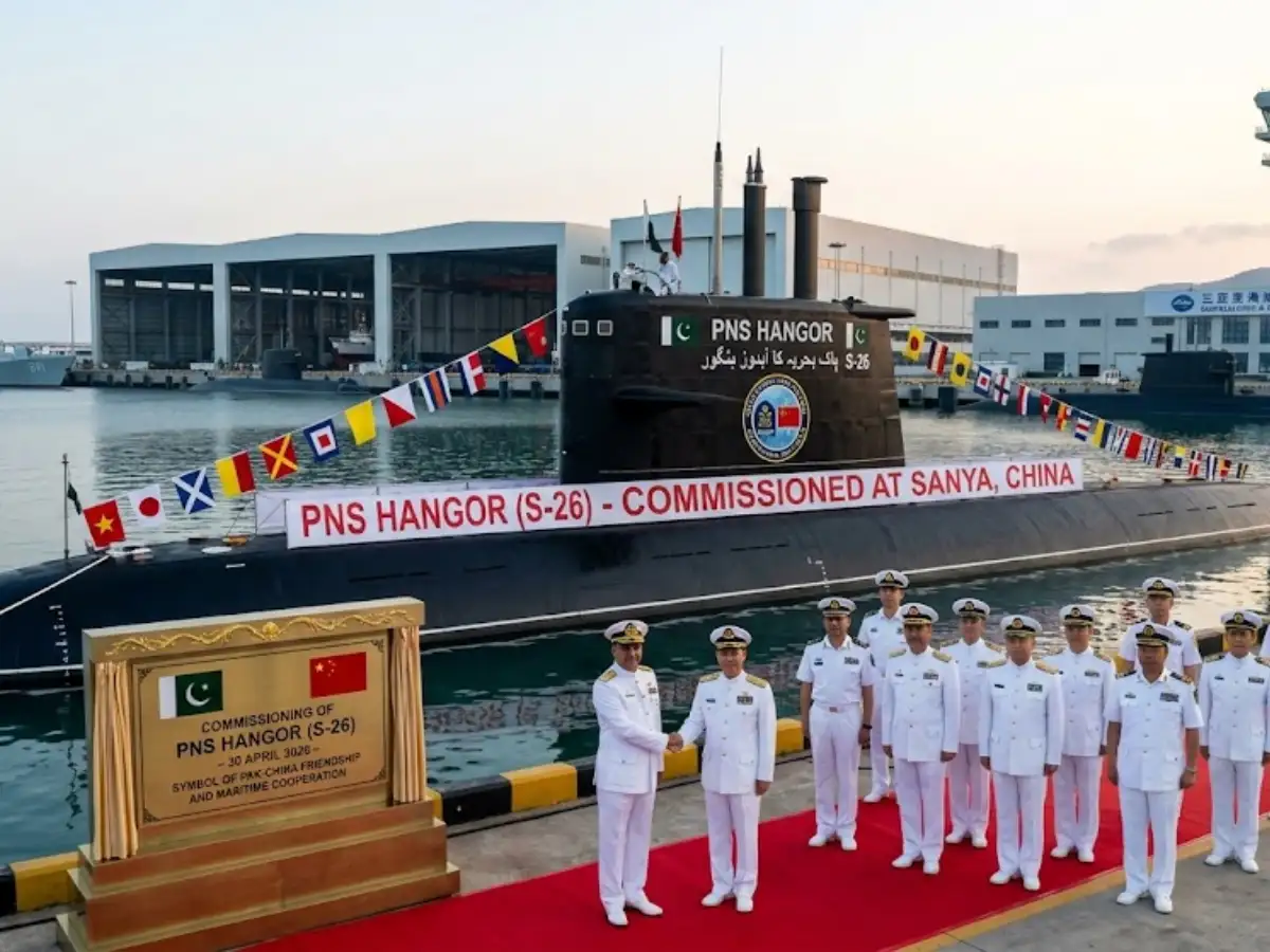 Pakistan inducts new Chinese submarine, puts focus on India’s undersea strength and pace