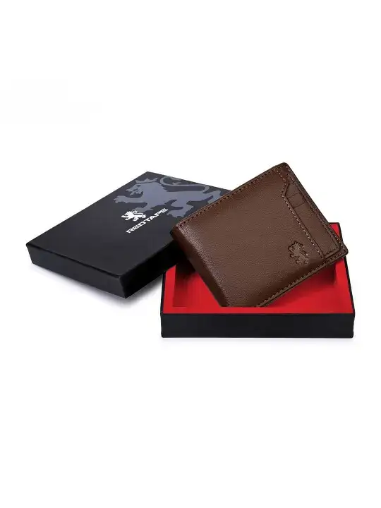 Image for RedTape-MenTexturedLeatherTwo-FoldWallet