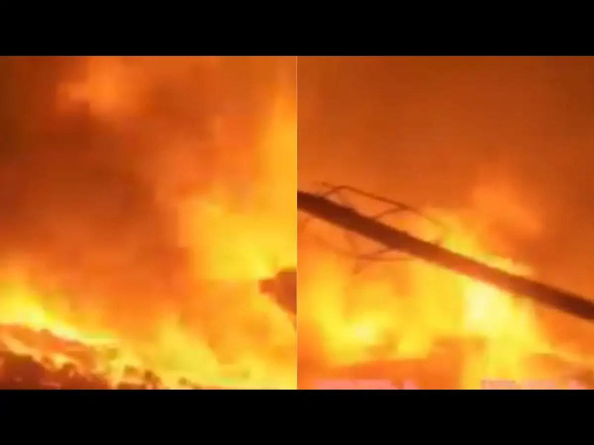 Massive fire at Tech Mahindra's campus in Chennai