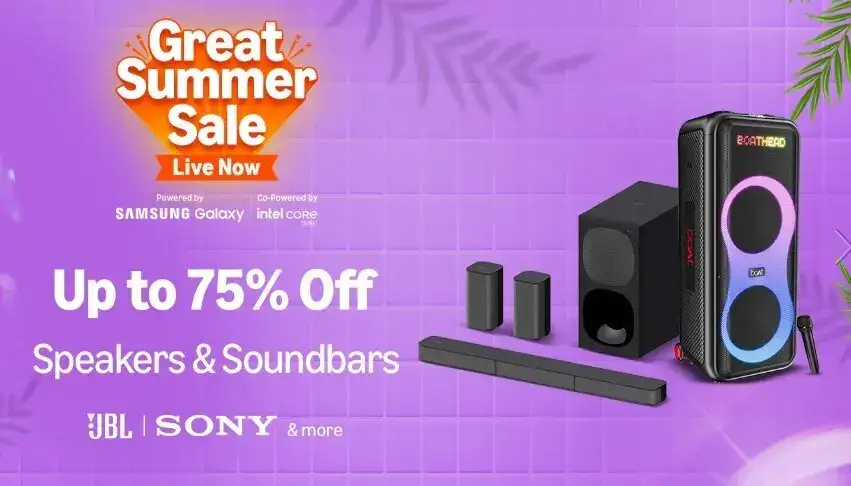 Image for Upto75%25offonSpeakersandSoundbars