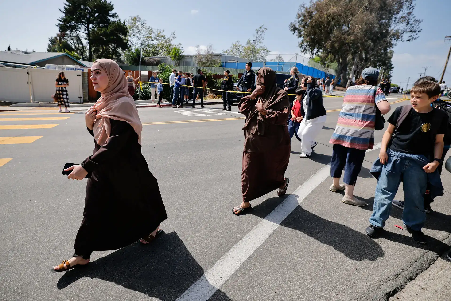 Five dead, including two suspects, after shooting at San Diego mosque