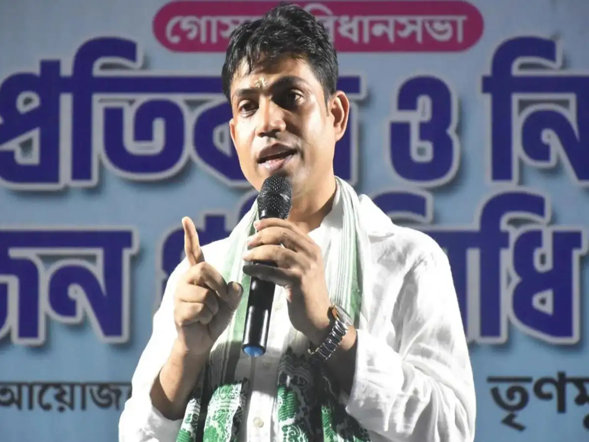 Why did TMC candidate Jahangir Khan suddenly withdraw from Falta repoll?