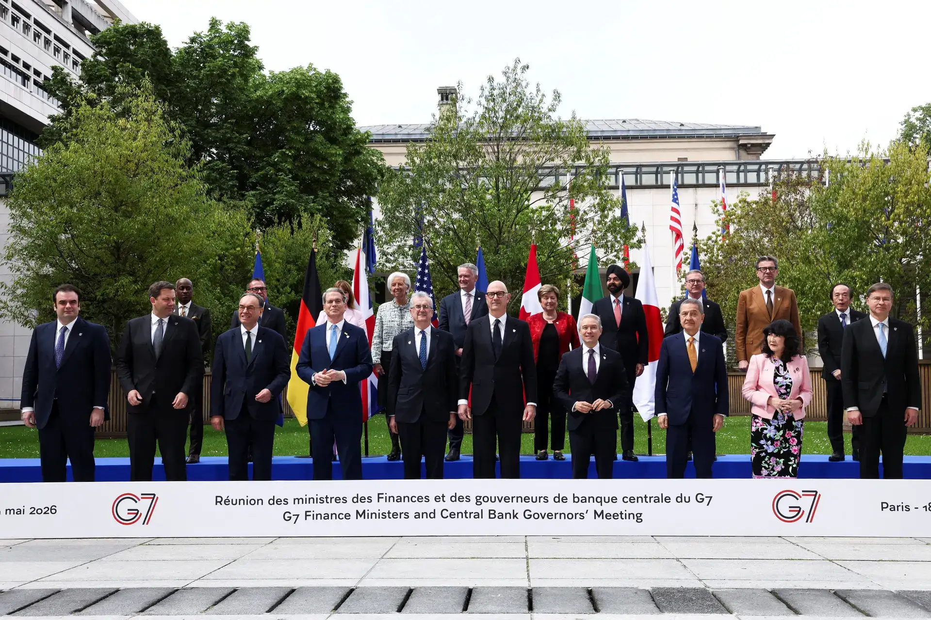 G7 finance ministers vow cooperation to face 'heightened risks'