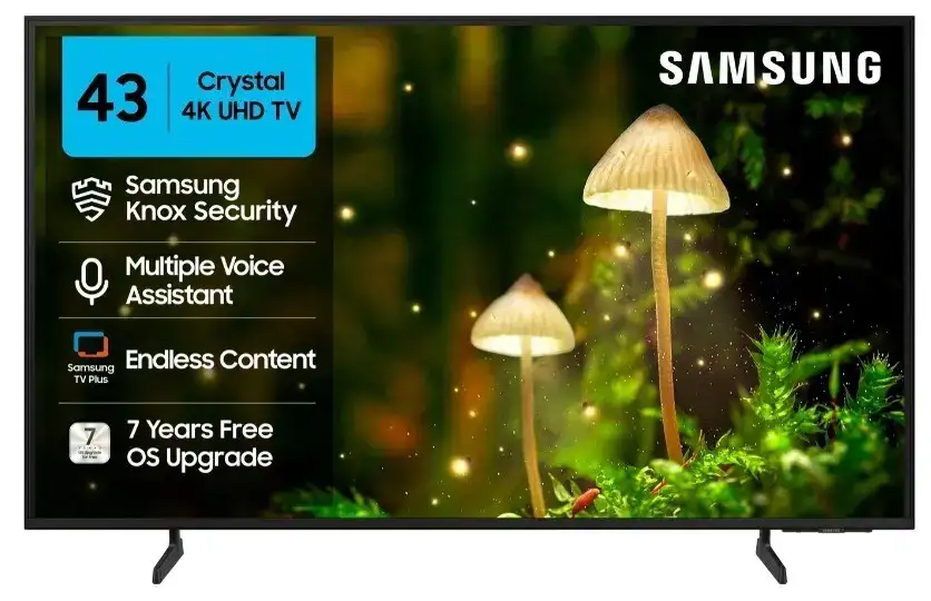 Image for SamsungCrystal4KInfinityVision108cm(43inch)
