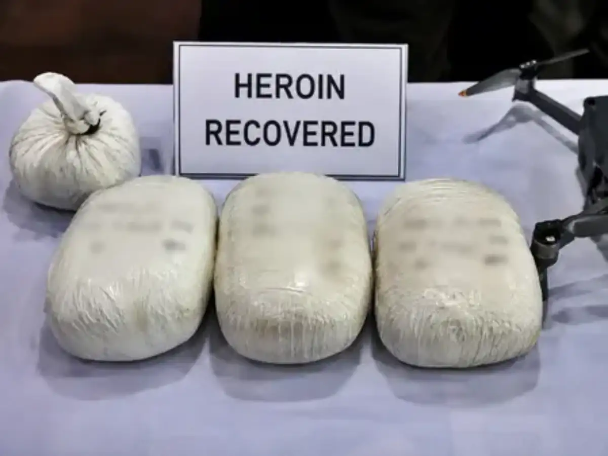 J&K cops seize drone-dropped heroin near international border