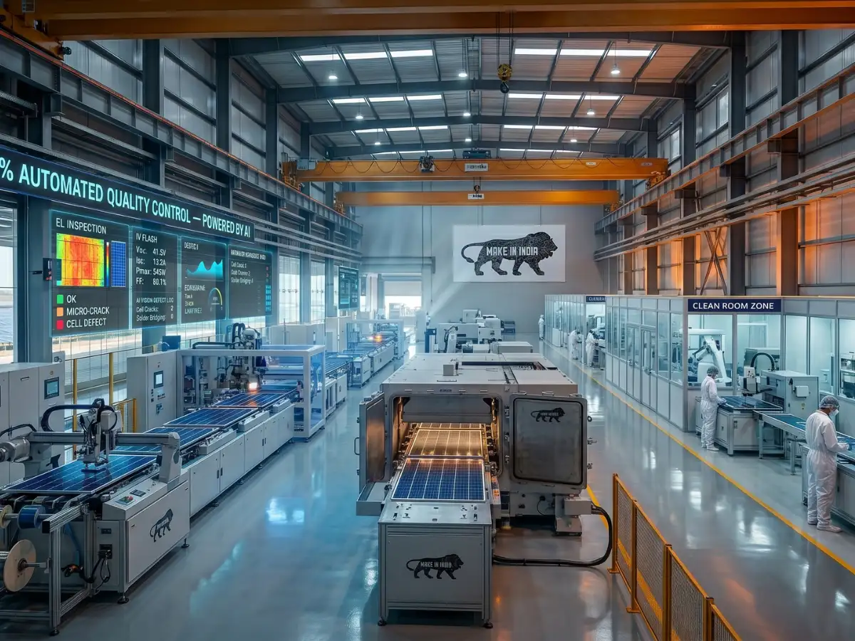 Headline: HVR Solar to commission 1.2 GW module manufacturing plant in Sonipat this June 2026