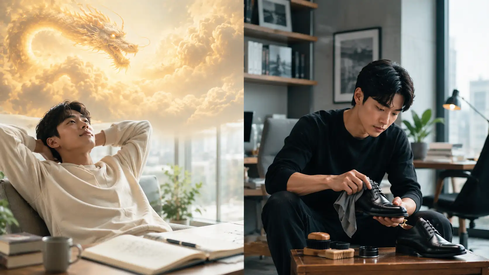 Korean Proverb of the Day: ‘A lazy youth paints golden dragons on his dreams, while a wise youth…’ the ancient saying which helps young people understand the difference between decorating dreams and chasing them