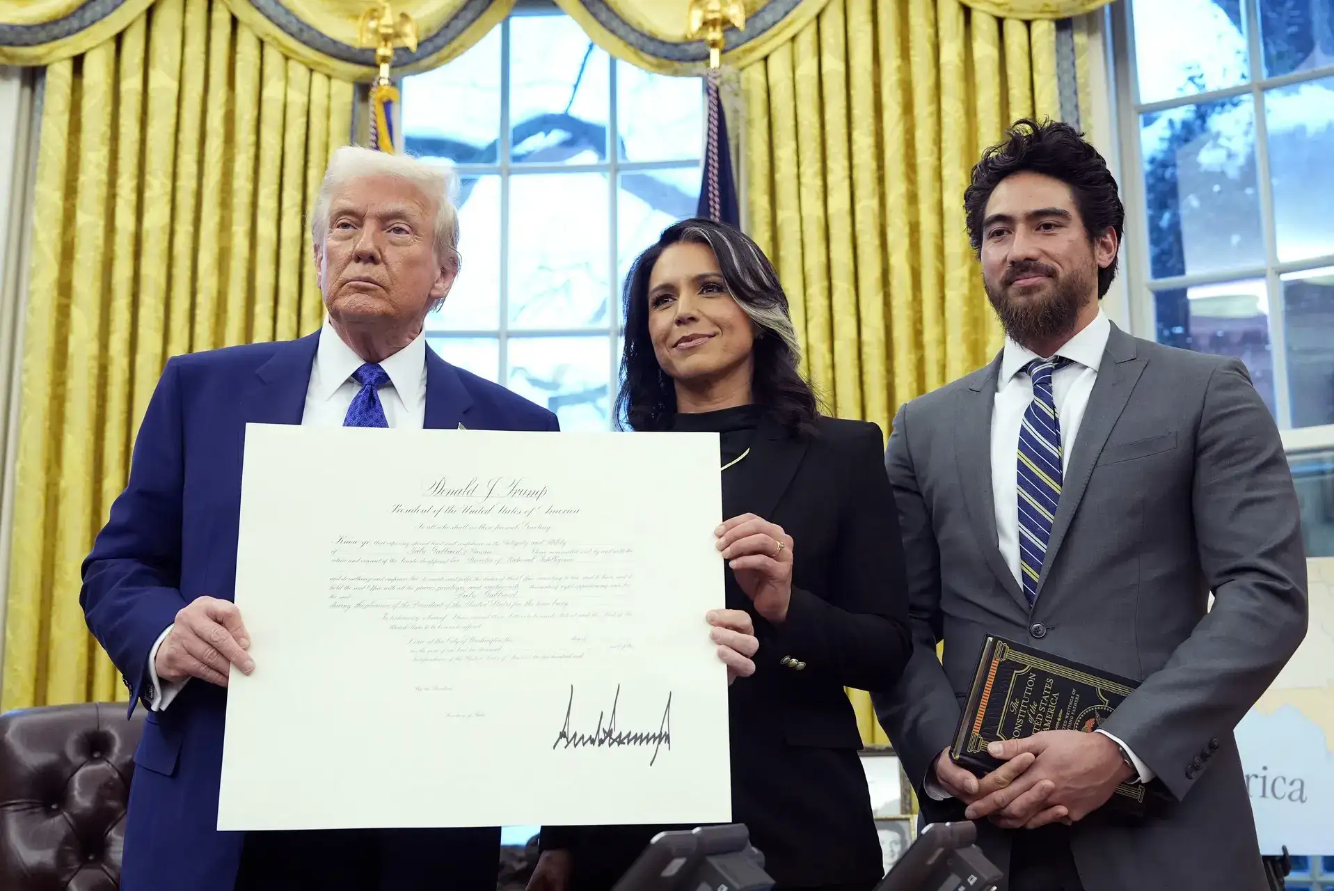 Tulsi Gabbard husband Abraham Williams and children: What did President Donald Trump say about Director of National Intelligence's resignation?