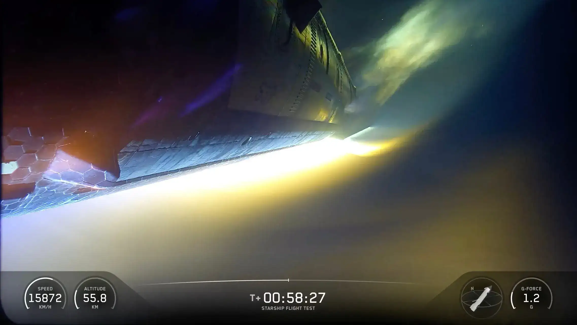 SpaceX carries out mostly successful Starship test flight