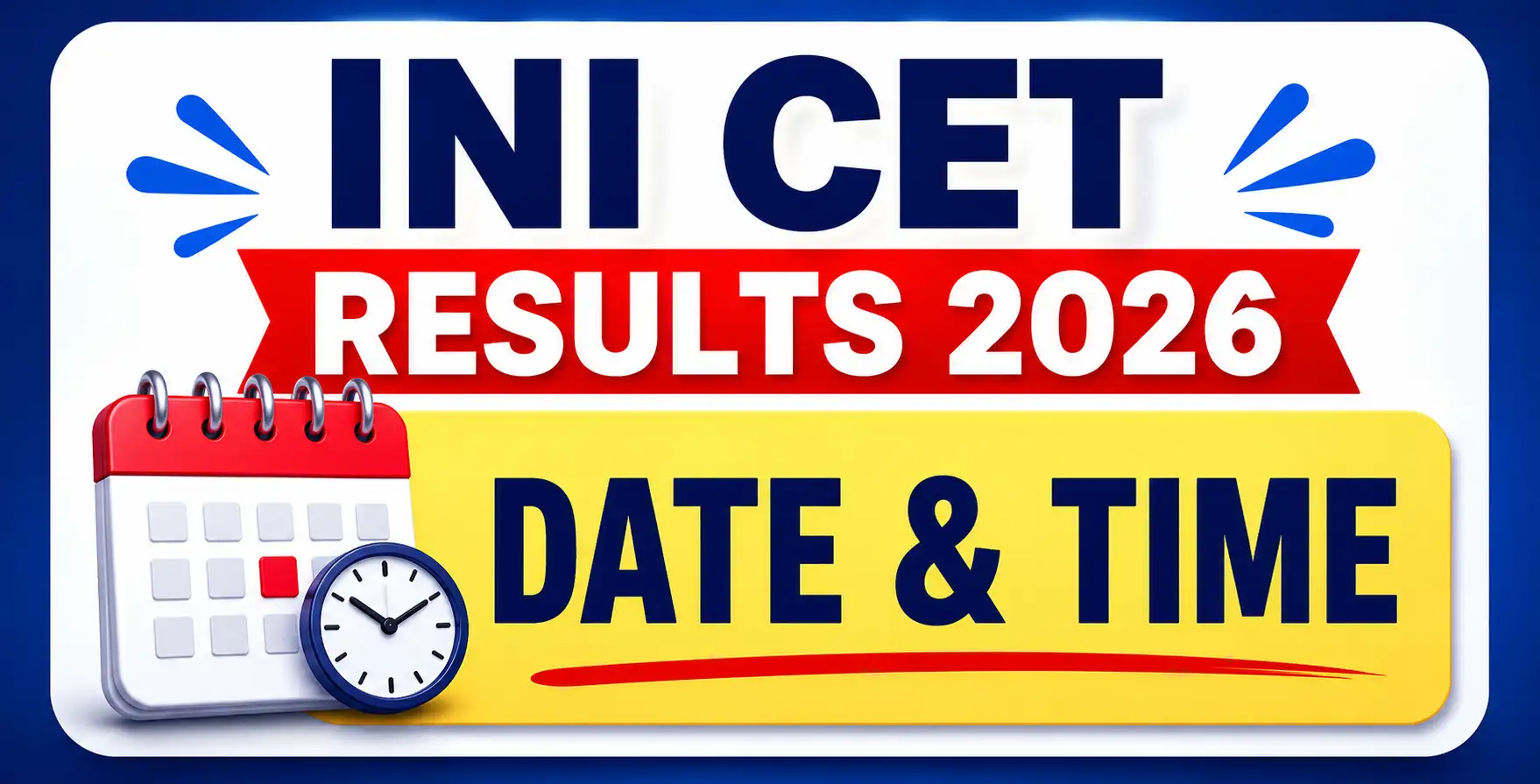 INI CET Results 2026 date and time: When will the board announce results at aiimsexams.ac.in? check the latest update here