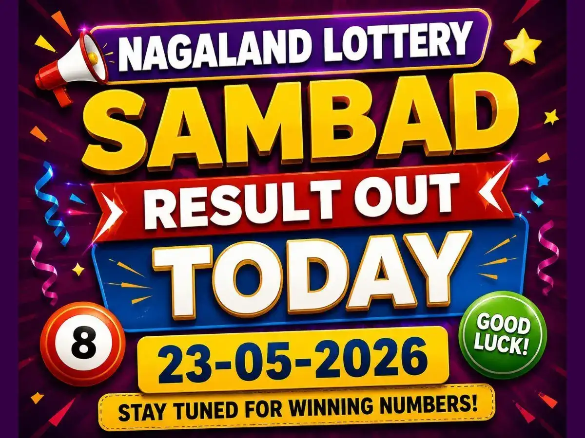 Nagaland Lottery Sambad Result Out Today (23-05-2026); check ₹1 crore prize winning number and full list here