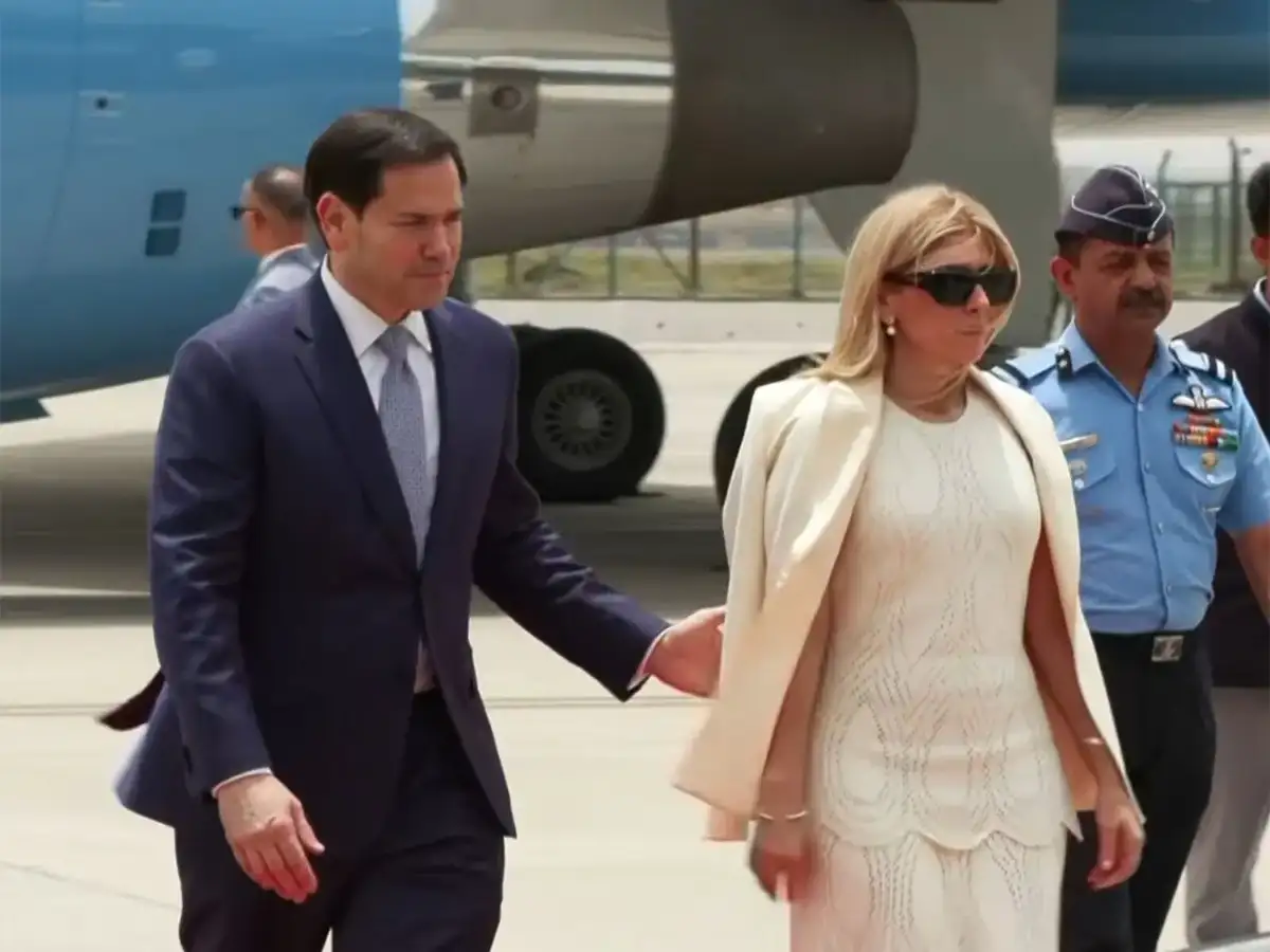 US State Secy Marco Rubio arrives in Delhi after Kolkata visit, to hold talks with PM Modi