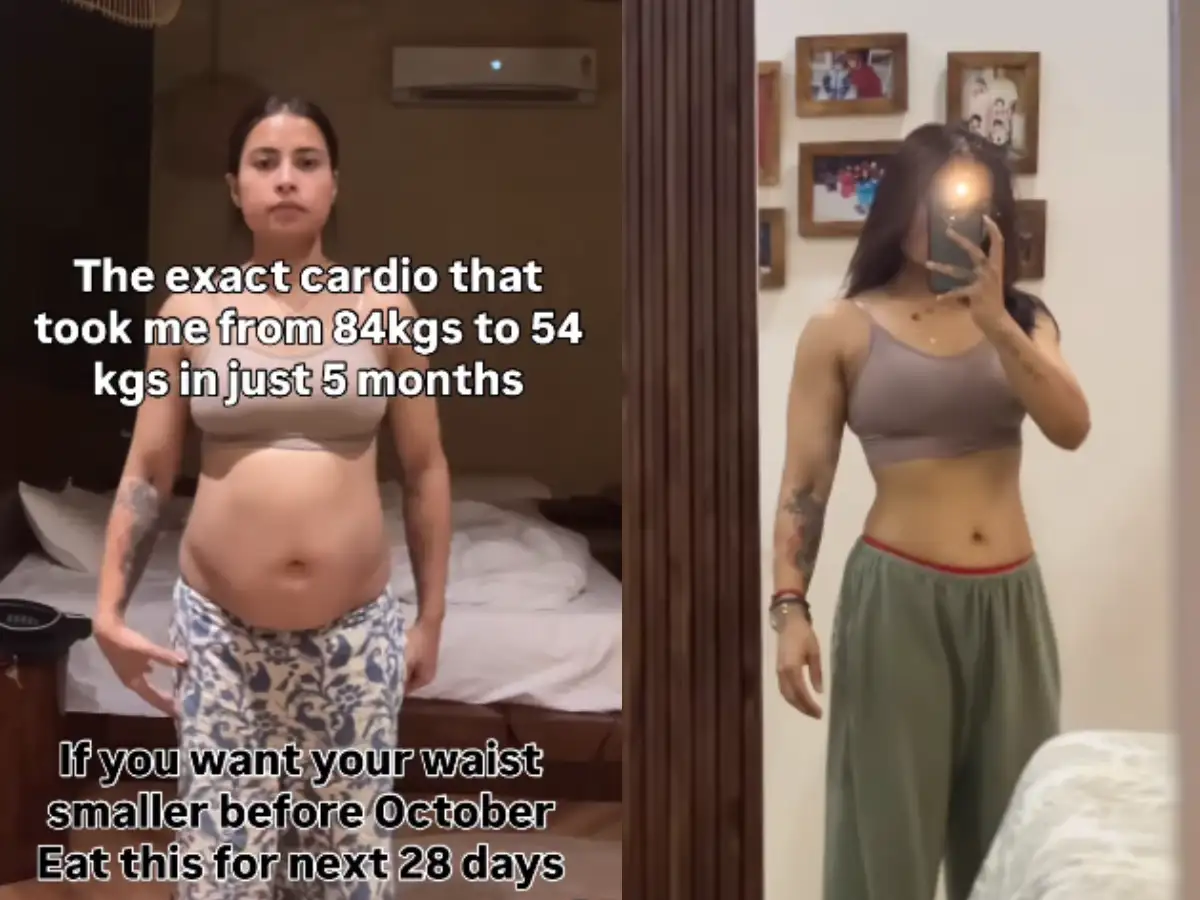 No starvation, no 10,000 steps, no hardcore gym sessions: How this woman went from 84 kg to 54 kg in just 5 months