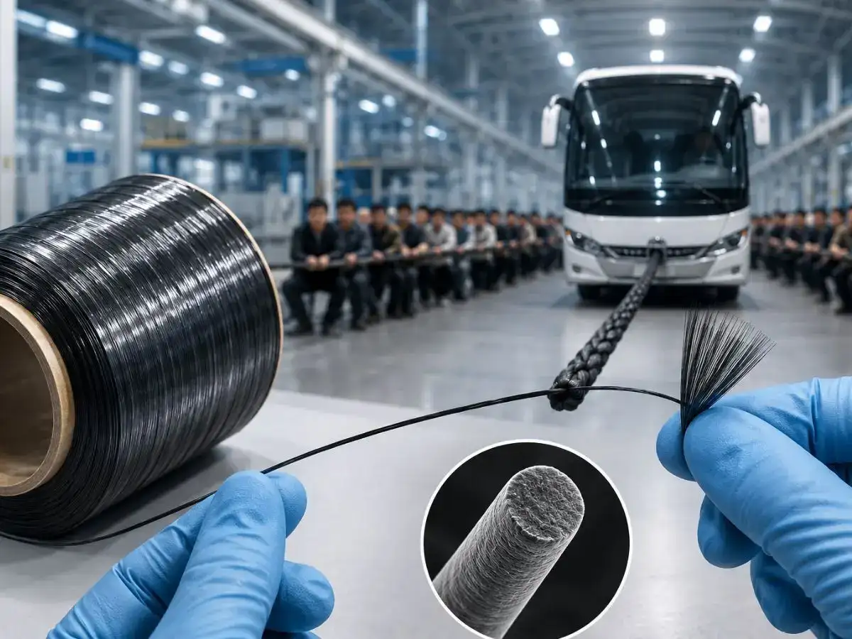 China develops fibre that is 10 times stronger than steel, but thinner than hair, can pull coach carrying 54 adults