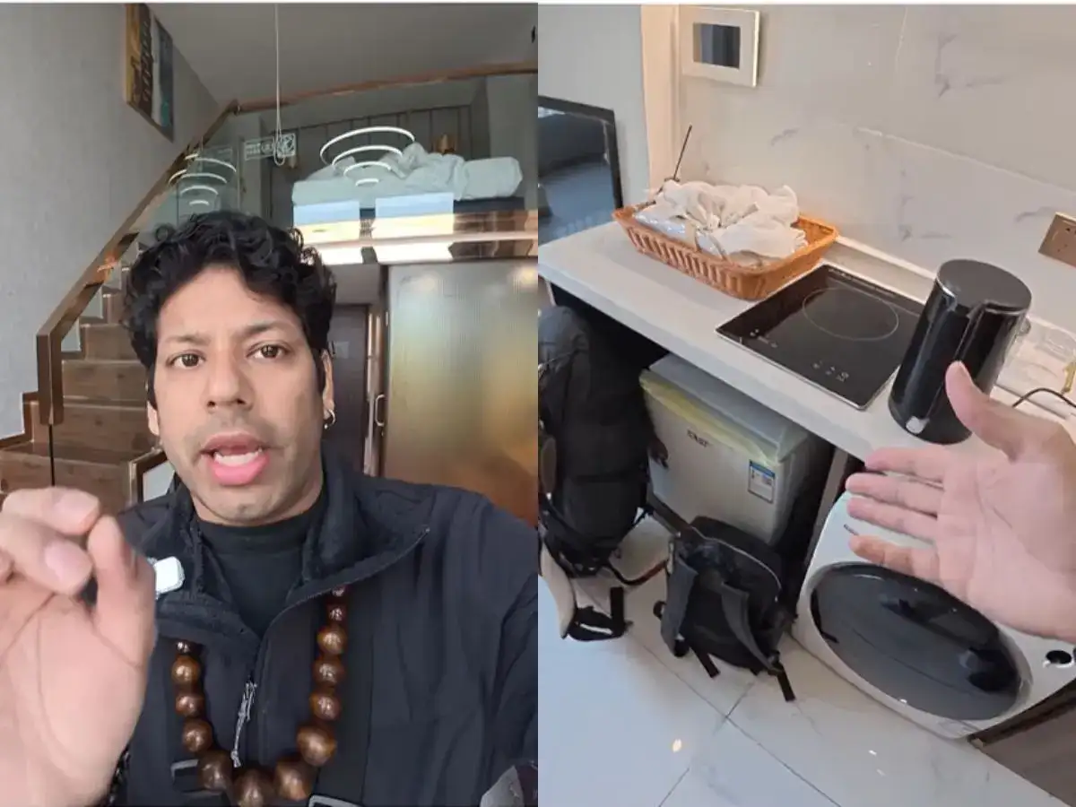 Indian travel blogger says duplex room in Chinese city comparable to Ahmedabad cost only ₹1,100