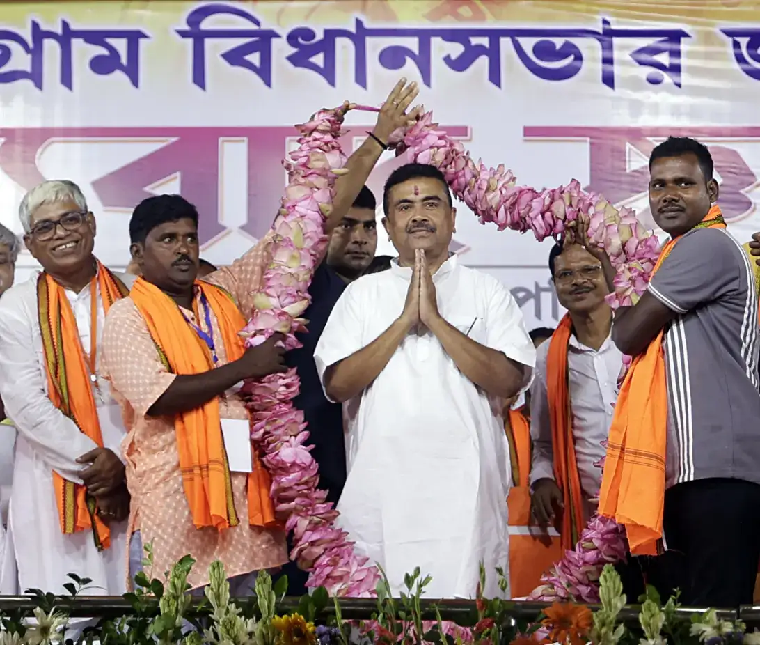 CM Suvendu Adhikari sets Falta-style landslide victory target in Nandigram bypoll