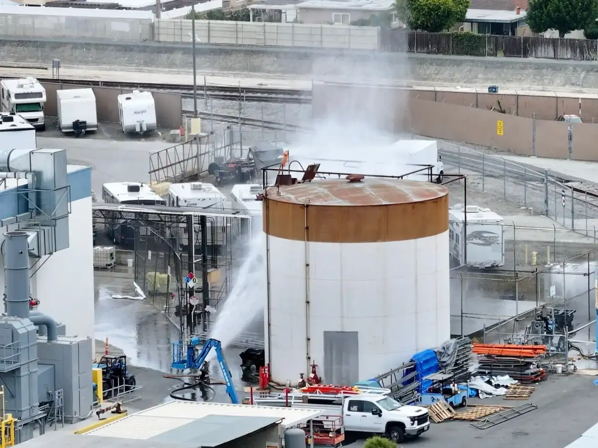Southern California chemical tank at risk of exploding as 50,000 residents are ordered to evacuate