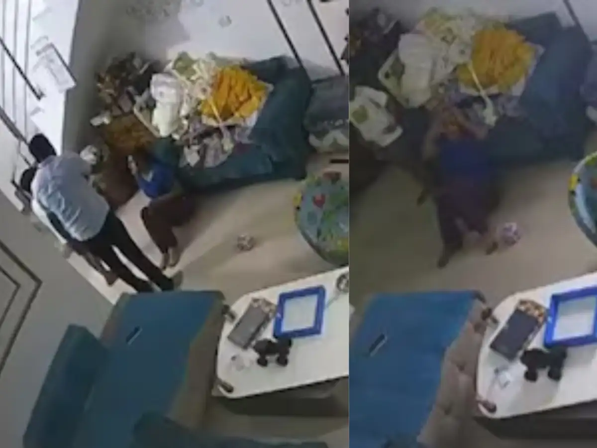 Jaipur Anu Meena death case sparks outrage after video shows how brutally PWD engineer husband broke TV, beat & spat on her in front of their child
