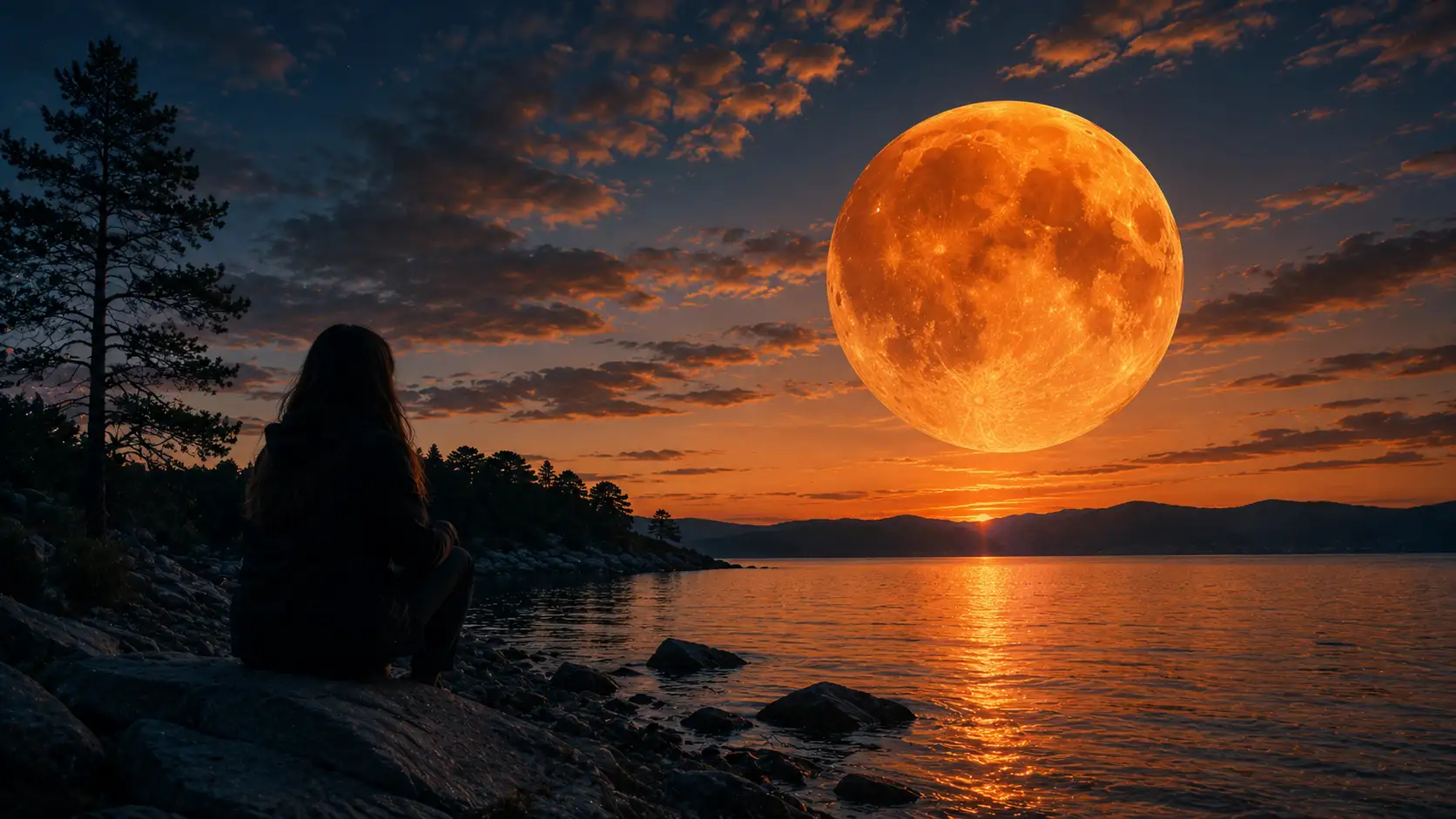 Blue Moon alert: A rare full moon will glow orange after sunset this week — Here’s the best time to watch