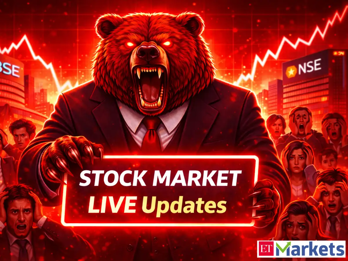 Sensex Today | Nifty 50 | Stock Market Live Updates: Sensex falls over 50 pts, Nifty below 24,050; Airtel, IndiGo fall up to 4%