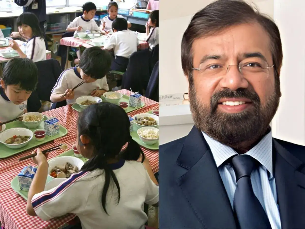 Harsh Goenka is super impressed with Japanese school lunches that even Americans admire. Watch viral video
