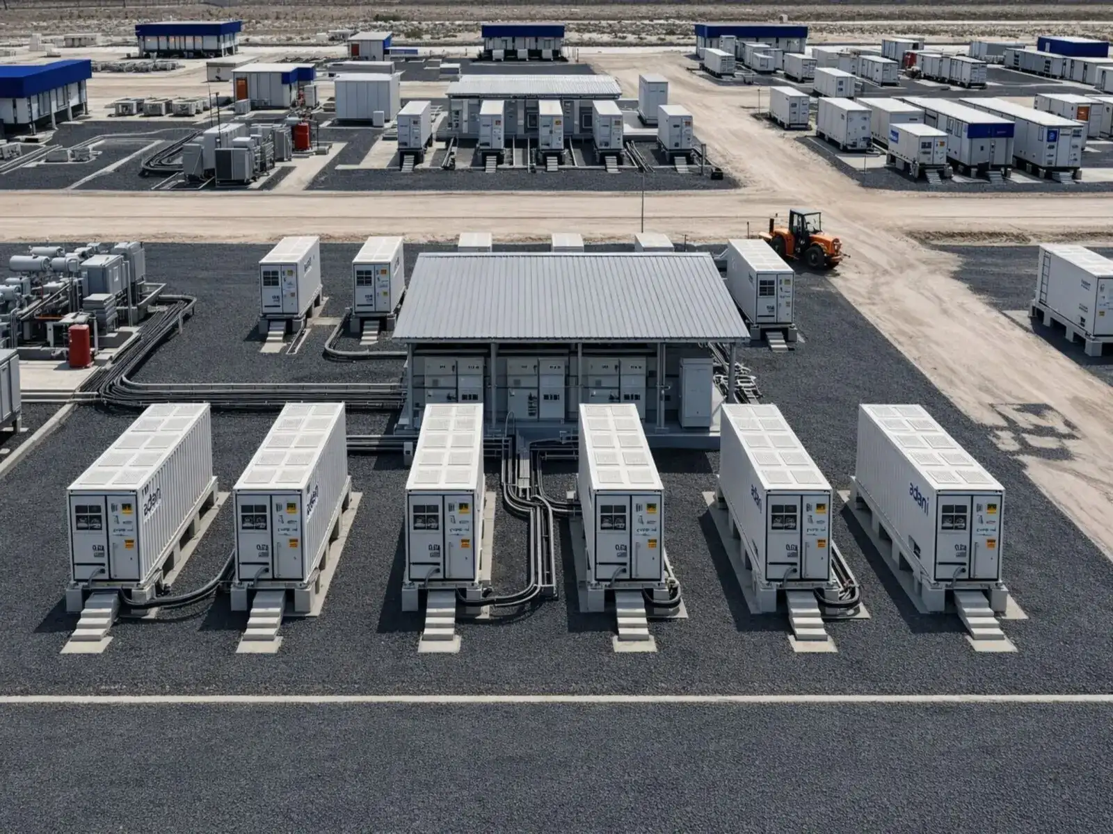 Adanis set up largest single-site battery storage outside China