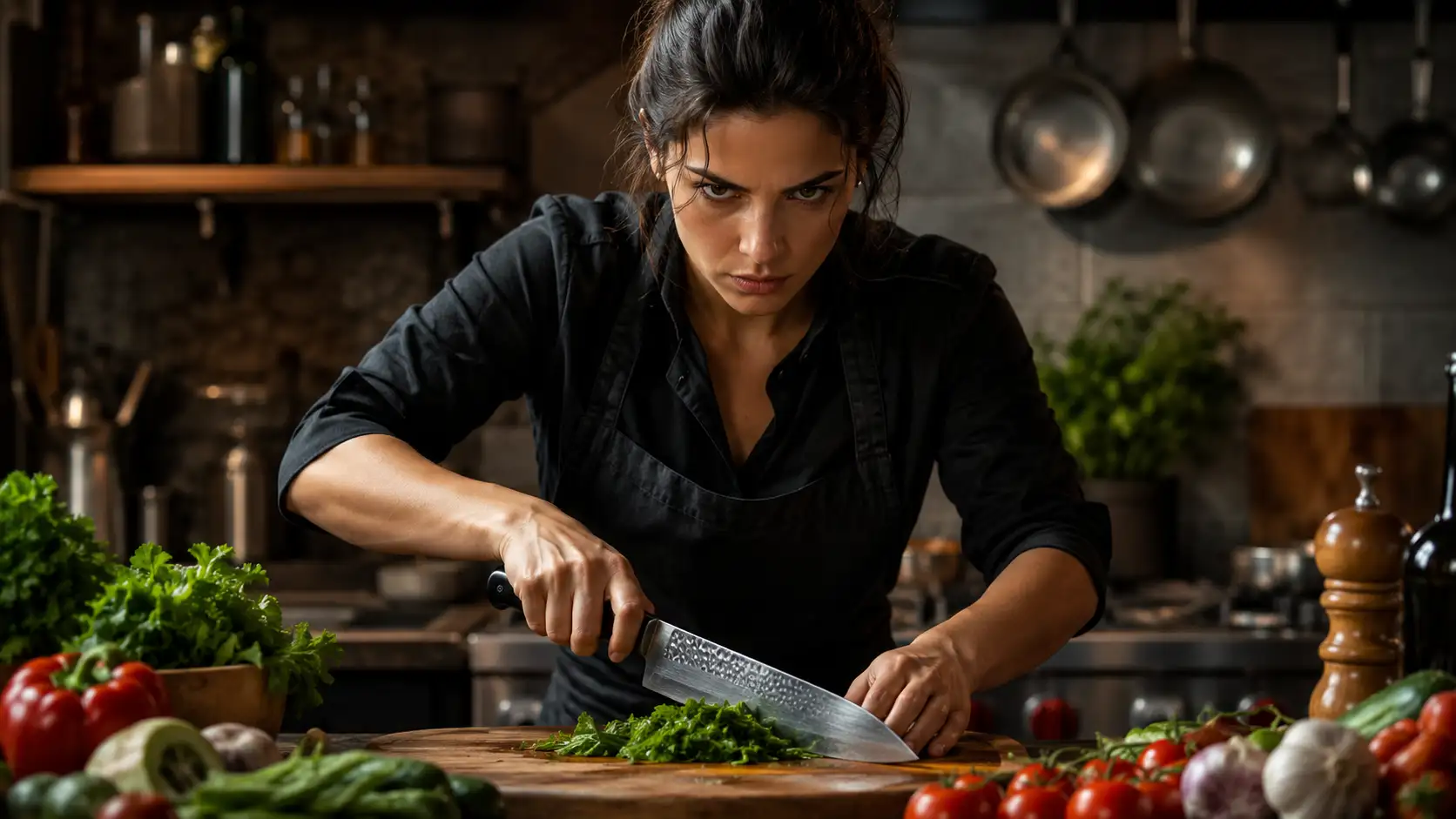 Greek Proverb of the Day: “A woman who cooks with a knife doesn’t joke” — Life lessons on strength, control, power, confidence, and why underestimating people can be your biggest mistake