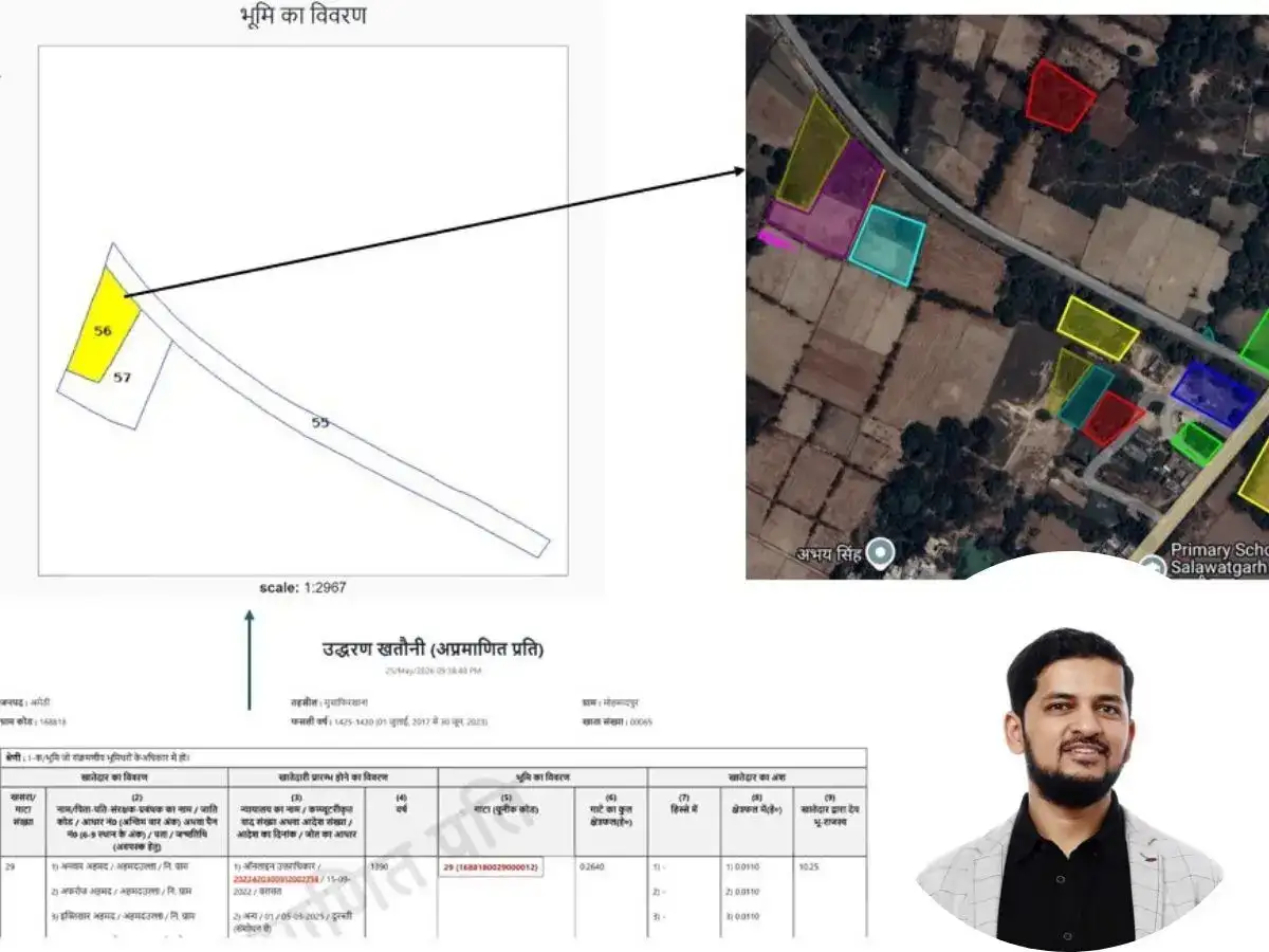UP man uses AI to trace lost 25 ancestral land plots in village he barely knew, here's how he did it